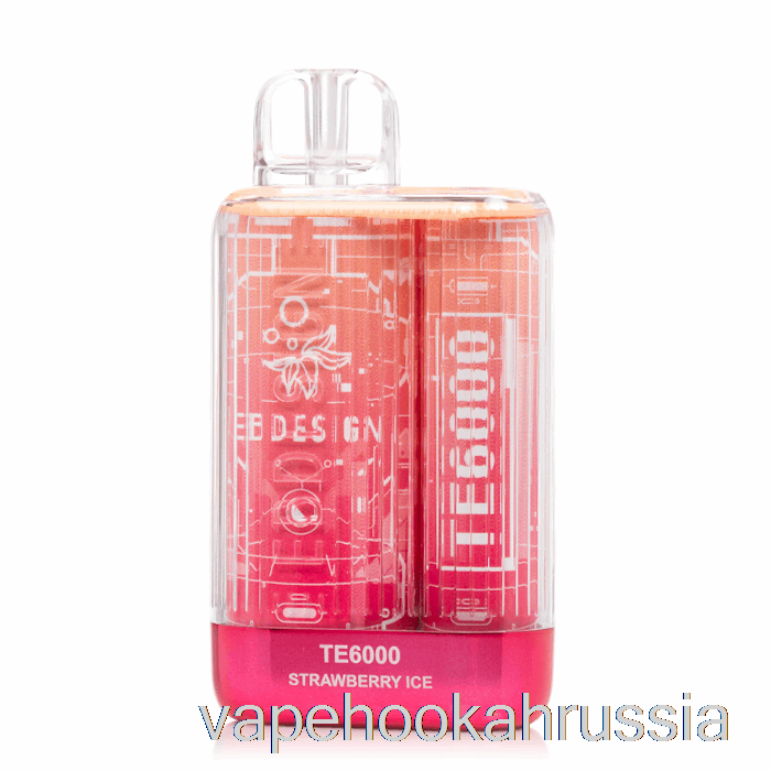 Vape Juice Eb Te6000 одноразовый клубничный лед